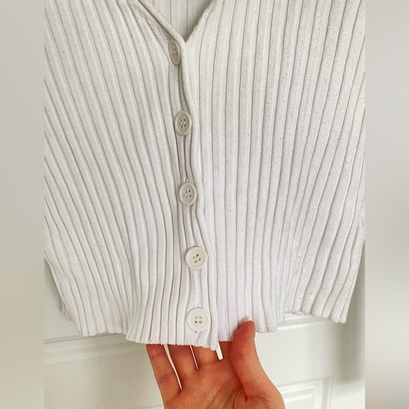 Off-white long sleeve shirt, brand - beefree BASIC, size XS - Picture 3 of 4